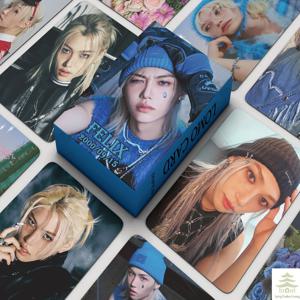 55개/세트 K팝 노보 앨범 ATE 로모 카드 펠릭스 사진 인쇄 포토카드 팬 컬렉션 엽서 선물
