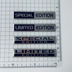 3d 알루미늄 스페셜 에디션 로고 한정판 엠블럼 스티커 자동차 인테리어 외부 장식 데칼 오토바이 액세서리