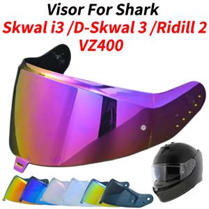 Shark Skwal i3 D-Skwal 3 Ridill 2 헬멧 바이저 교체 렌즈 액세서리 Capacete Windshield D Skwal 3 VZ400 용 바이저