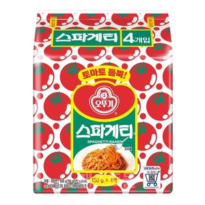 오뚜기 스파게티 멀티팩(150g X 4개입) 600g 1멀티팩