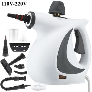 1050W 휴대용 스팀 청소기 고온 가압 9Pc 액세서리 주방 레인지 후드 소독 및 청소 기선