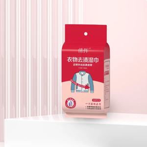 의류 얼룩 제거 물티슈, 원단 세탁 얼룩 카펫, 개별 포장 물티슈