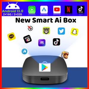 카플레이 AI 박스 안드로이드 13 무선 안드로이드 오토 스마트 TV 박스 유튜브 넷플릭스 토요타 마쓰다 현대 하발 GMC 포드 MG VW 기아용