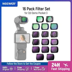 DJI 오즈모 포켓 3용 NEEWER ND 필터 세트 ND8 ND16 ND32 ND64 ND128 ND256 ND1000 ND8/PL ND16/PL ND32/PL ND64/PL