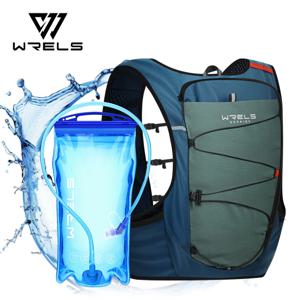 WRELS 러닝 조끼 경량 하이드레이션 조끼 하이킹 트레일 마라톤 경주 여성과 남성을위한 빠른 건조 방수 조끼 가방