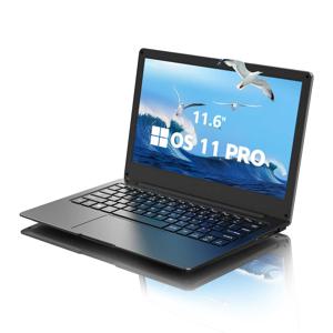 Azeyou 11.6인치 노트북 HD 디스플레이, N4000 프로세서 학생용 노트북 컴퓨터 4GB,4000mAh,러시아어 영어 키보드 OS 11 Pro 노트북