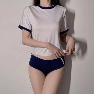 코스프레 의상 여학생 교복 롤플레잉 의류 여성 귀여운 미니스커트 타이트 블라우스 세트 여대생 애니메이션 무대 의상