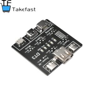 DT3 데이터 케이블 감지 보드 유형-C 마이크로 USB C 케이블 테스터 단락 On Off 스위칭 iOS Android 용 진단 도구