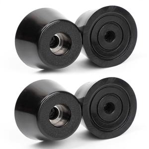 검은색 고무 발 패드 36mm-50mm 충격 흡수 미끄럼 방지 가구 발 패드 테이블 및 의자 다리 보호 가구 하드웨어