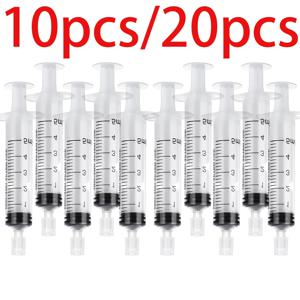 10/20개 5ml 주사기 플라스틱 향수 디스펜서 도구 리필 화장품 리필 가능한 병의 정량 분배용 QIWU