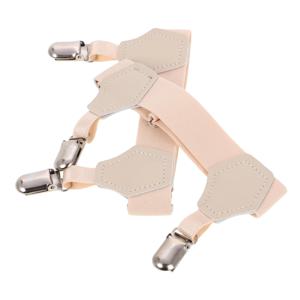 2개입 롱 삭스 가터 미끄럼 방지 클립 편안한 양말 홀더 하키 스케이팅용 유니버설 레그웨어 안정화 고정장치 남성용