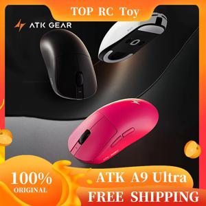 ATK A9 울트라 무선 게이밍 마우스 A9/A9 SE/A9 Plus/A9 Pro 트라이 모드 8K 53g 경량 E-스포츠 게이밍 마우스 PC 커스텀 액세서리