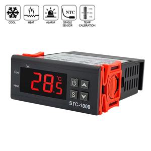 STC-1000 디지털 온도 조절기 서모스탯 온도 조절 장치 인큐베이터 릴레이 난방 냉각 STC 1000 12V 220V STC1000