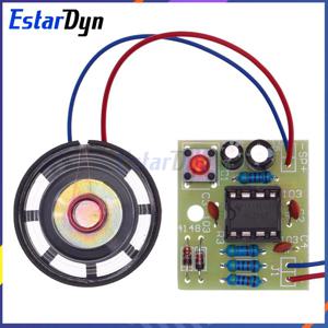 전자 부품 키트 전문가용 NE555 초인종 DIY 키트 - 듀얼 톤 딩동 사운드 PCB 납땜 연습용 완전 세트
