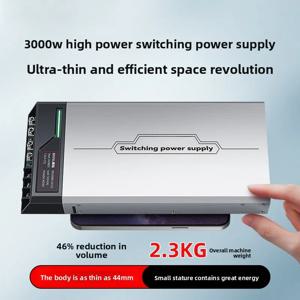 24V 83A 고출력 PSU 충전기 - 2000W 미니 AC-DC 조절형 스위칭 전원 공급 장치 (CC/CV)