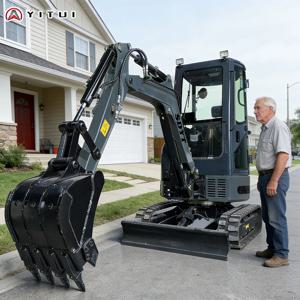 고품질 2톤 3톤 가정용 정원 미니 디젤 굴삭기 EPA 유로 5 미니 굴삭기 맞춤 제작