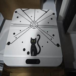 신형 스마트 자동 애완동물 급식기 RFID 센서, 높이 조절 가능한 받침대, 650ml 용량의 습식 및 건식 사료용