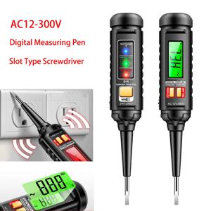 B16 AC12-300V 스마트 유도 테스터 펜 전압 테스터 NCV 센서 와이어 감지기 전문 전기 도구