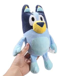 25cm 블루아이드 도그 빙고 가족 25cm 플러시 토이 만화 강아지 부드러운 봉제 인형 생일 크리스마스 선물 가족 블루이 B