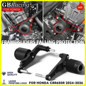 새로운 CBR650R E-Clutch 2024 2025 2026 혼다 CB650R CBR 650R E-Clutch 2024-2026 모토크로스 프레임 슬라이더 충돌 방지 장치