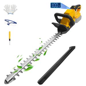 브러시리스 전기 헤지 트리머 3000RPM 무선 휴대용 덤불 트리머 잔디 깎기 정원 도구 Dewalt 20V 배터리용
