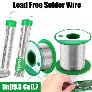 250/10G 무연 납땜 와이어 Sn99.3cu0.7 0.5/0.6 0.8/1.0/1.2/1.5/2.0mm 주석 로진 코어 납땜 인두 수리 도구