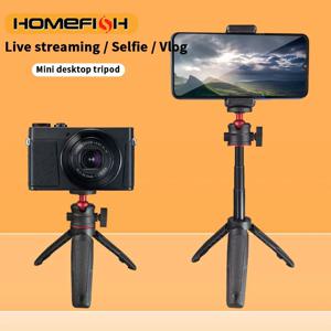 DSLR 카메라, 휴대폰, 데스크탑용 휴대용 확장형 삼각대. 라이브 스트리밍을 위한 핸들.