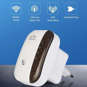 300Mbps 무선 와이파이 리피터 원격 와이파이 확장기 와이파이 증폭기 802.11N 부스터 리피터 증폭기 유럽용