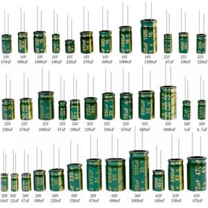 10V 16V 25V 50V 63V 450V 고주파 저 ESR 알루미늄 커패시터 100UF 220UF 330UF 470UF 680UF 1000UF 1500UF 2200UF 3300UF