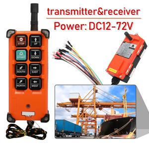 F21-E1B DC12-72V 산업용 원격 제어 스위치 호이스트 크레인 제어 리프트 리모컨 (송신기 및 수신기 포함)