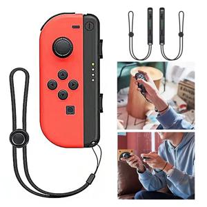 스위치 스위치 OLED 조이콘 교체 부품용 2PCS 손목 스트랩 조이콘 컨트롤러 부착 손목 스트랩 끈 액세서리