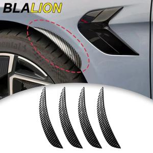 BLALION 4 개/대 자동차 휠 눈썹 아치 트림 사이드 펜더 플레어 스트립 범용 곡선 안티 스크래치 휠 립 스트립 자동차 스티커