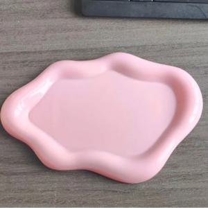 플라스틱 보석 트레이 미니 구름 모양 보석 진열 접시 보관 접시 시계/열쇠 보관함