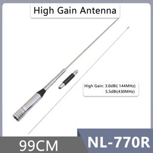 나고야 NL-770R 듀얼 밴드 안테나 QYT KT-8900 KT-8900D 780 980Plus 워키 토키 UHF VHF 144-430MHz 차량용 모바일 라디오 액세서리