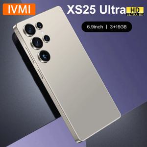 IVMI 글로벌 비전 XS25 울트라 스마트폰 안드로이드 3GB 램 16GB 롬 6.9인치 폰 720x1612HD 2+5MP 4G 네트워크 휴대폰