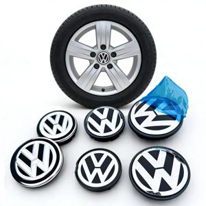 폭스바겐 자동차 휠 센터 캡 허브캡 커버 4개 55mm 56mm 65mm 70mm (폭스바겐 제타 MK5 골프 파사트 스타일링 CC 골프 3B7601171 1J0601171 용)