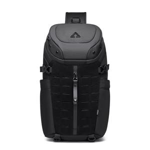 오주코 체스트백 크로스백 남성용 방수 USB 남성 크로스바디백 도난방지 짧은 여행용 메신저 슬링백 패션 디자이너