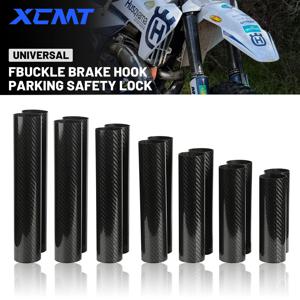 오토바이 160-260MM 카본 파이버 조절식 프론트 포크 쇼크 가드 프로텍터 KTM EXC SX SXF XC XCF XCW 125 250 350 450 530용