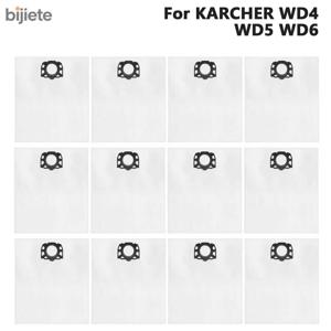 Kärcher 2.863-006.0용 진공 청소기 가방 WD4 WD5 WD6 WD5P WD6P 프리미엄 MV4 MV5 MV6 진공 청소기용 플리스 필터 가방 487