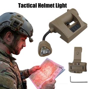 전술 헬멧 라이트 MPLS CHARGE 3 모드 녹색 적색 백색 헬멧 램프 에너지 절약 사냥용 에어소프트 헬멧 손전등