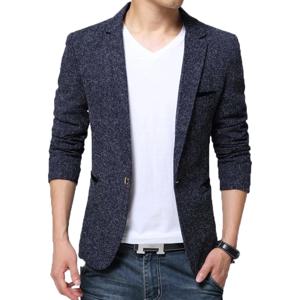 BROWON New Arrival Mens 블레이저 자켓 정장 웨딩 파티 파티 슬림 피트 스마트 캐주얼 정장 남성 자켓 비즈니스 남성 정장 재킷