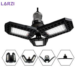 작업장용 LED 차고 램프, 변형 가능한 LED 전구, 차갑거나 따뜻한 흰색, 각도 조절 가능, AC 110V, 220V, 40W, 60W, 80W, E27