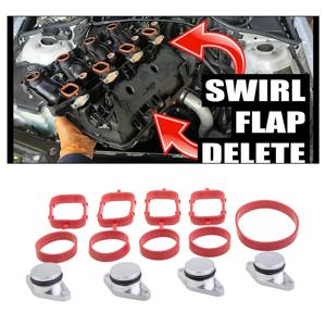 4*22mm / 4*33mm 소용돌이 블랭크 플랩 수리 삭제 키트 BMW E87 E46 E90/91/92 E39 E60/61 E38 E65 E83 E53 E70 M47 M57 요법.