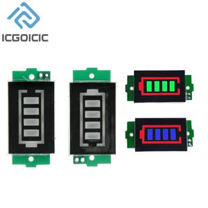 1S-8S 1S/2S/3S/4S 1-8S 단일 3.7V 리튬 배터리 용량 표시기 모듈 4.2V 디스플레이 전기 자동차 전력 테스터 리튬 이온