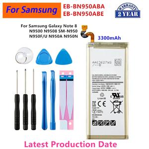 EB-BN950ABA EB-BN950ABE 배터리 및 도구, 삼성 갤럭시 노트 8 N9500 N9508 SM-N950 N950F/U N950A N950N, 3300mAh, 신제품