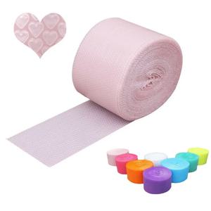 0.2*5M 버퍼 포장 심장 버블 랩 Bubblewrap 버블 종이 폼 롤 포장 버퍼 랩 파우치