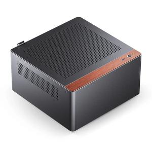 JONSBO NV10 섀시 ITX MINI 전체 알루미늄 지원 1U FLEX 전원 공급 장치 스탠딩 또는 라이닝 컴퓨터 케이스