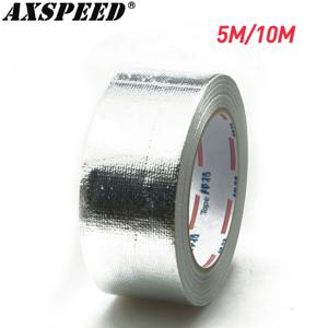 AXSPEED 알루미늄 강화 테이프 1/10 RC 자동차 바디 쉘 보호 Tamiya TRX4 Axial SCX10 D90 50mm*5M/10M