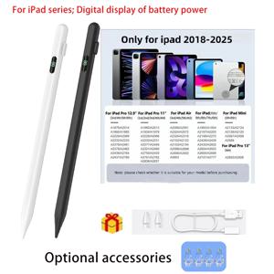 2026년 신제품 애플 아이패드 AIR MINI6/7/8 IPAD A16 IPAD11 IPADPRO 전용 펜 스타일러스 배터리 디스플레이 4+2팁 드로잉 펜