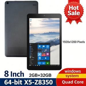 1920 x1200 IPS 8인치 윈도우 10 태블릿 64비트 X5-Z8350 CPU 2GB DDR3 RAM 32GB eMMC ROM 쿼드 코어 듀얼 카메라 WiFi